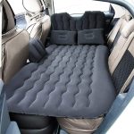 Car Travel Inflatable Mattress – Automotive Air Bed for Back Seat (With Pump)