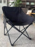 Outdoor Camping Folding Chair – Portable Chair (Green & Black)