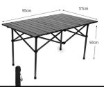 Aluminium Outdoor/Camping Table – Lightweight Foldable Portable Table