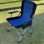 Armrest Camping Chair – Heavy-Duty Foldable Outdoor Chair with Carry Bag - Image 3