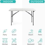 Foldable Adjustable Camping Picnic Table – Multi-Function Outdoor Table with Benches (1.8M) - Image 2