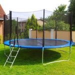 12ft Trampoline with Ladder and Safety Net - Image 3