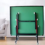 Professional Table Tennis Table – Foldable Full-Size Ping Pong Table with 2 Bats & Ball - Image 3