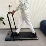 ortable Foldable Treadmill – Space-Saving Walking Pad with Remote Control & LCD Display - Image 2