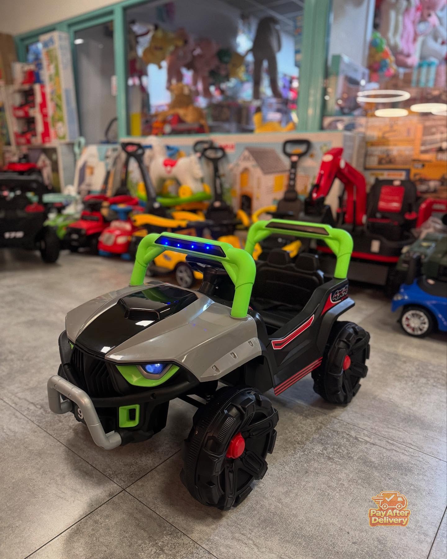 482956999_18044911634457823_6601291946490062636_n MDX-999 Kids Electric Off-Road Jeep – 4x4 Rechargeable Ride-On Car with Remote Control - Image 1