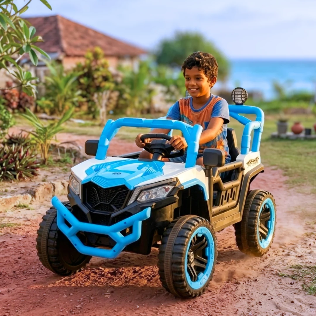 4_1041e8a3-2213-41e6-8b23-20138bad0730 Kids 4x4 Electric Jeep – Rugged Off-Road Ride-On Car - Image 1