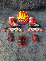 New Kids Skates Full Set Size 31–42 – Adjustable Children’s Roller Skates with Complete Protective Gear for Boys and Girls - Image 2