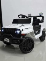 Kids Electric Jeep Ride-On Car with Remote Control – Rechargeable Battery, LED Lights & Music, Ages 1–5 Years