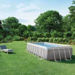Ultra Xtra Prism Frame Swimming Pool – Rectangular Above Ground Family Pool 400 x 200 x 122 cm - Image 2