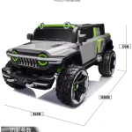 Kids Electric 4×4 Jeep with LED Lights & Music - Image 5