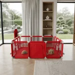 120 x 180cm Rectangular Baby Playpen / Safety Fence with 30 Soft Balls – Spacious Kids Activity Play Yard for Crawling, Standing and Playing - Image 4