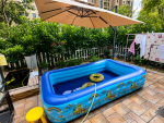 Family Inflatable Swimming Pool – Large Portable Kids Water Pool for Backyard, Garden and Outdoor Recreation