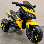 Rechargeable Kids Ride-On Motorcycle with LED Lights & Music - Image 3