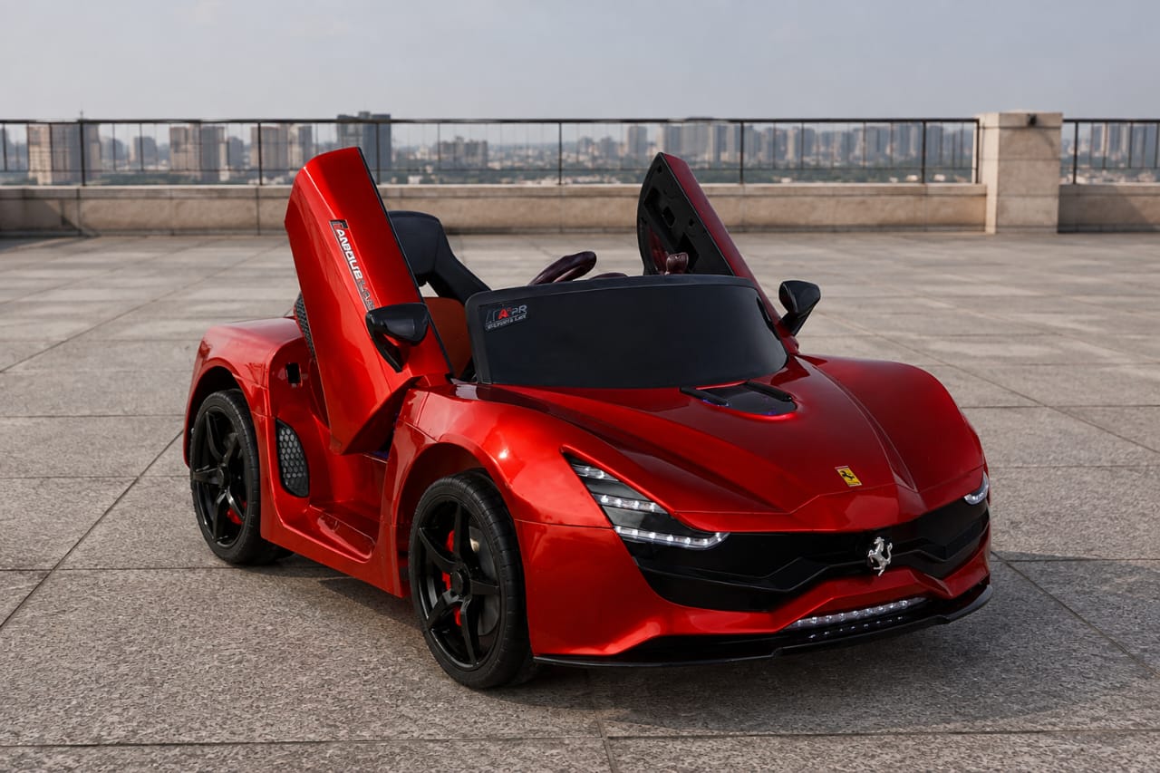 File (30) Kids Ferrari Ride-On Electric Car - Image 1