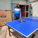 Foldable Table Tennis Table 2740×1525×760mm – Complete Ping Pong Set for Home & School - Image 6