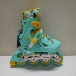 Kids Roller Skates with Rubber Wheels & Protective Gear – Adjustable Children’s Skating Set Sizes 31–42 - Image 2