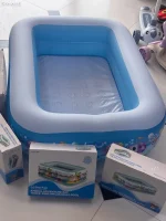 Family Inflatable Swimming Pool – Large Portable Kids Water Pool for Backyard, Garden and Outdoor Recreation - Image 5