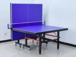 Professional Foldable Table Tennis Table – Full Size 2740×1525×760mm with Bats & Ball
