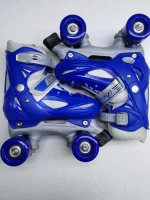 Children’s Roller Skates with Light-Up Flashing Wheels | Adjustable Sizes 31–42 | Pink Blue Red | Nairobi Kenya - Image 3