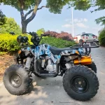 150CC Off-Road ATV Quad Bike – 4-Stroke Air-Cooled Petrol Engine, Knobby All-Terrain Tires & Dual Sports Exhaust (Copy) - Image 4