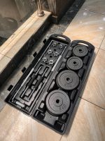 50KG Adjustable Dumbbell & Barbell Set Kenya – Cast Iron Weights, Weight Plates, Spinlock Collars & Storage Case (Copy) - Image 2