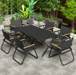 120 × 61 × 74 cm Adjustable Folding Table – Strong Portable Table for Home, Office, Events, Functions, Meetings and Outdoor Activities - Image 4