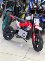 24V Kids Electric Motorcycle Dirt Bike with 250W Motor – 14-Inch Pneumatic Off-Road Tyres, Hydraulic Disc Braking System and High Low Speed Modes