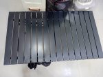 Portable Aluminium Camping Table 95x57cm – Foldable Outdoor Picnic Table with Strong Support Frame for Travel & Outdoor Activities - Image 6