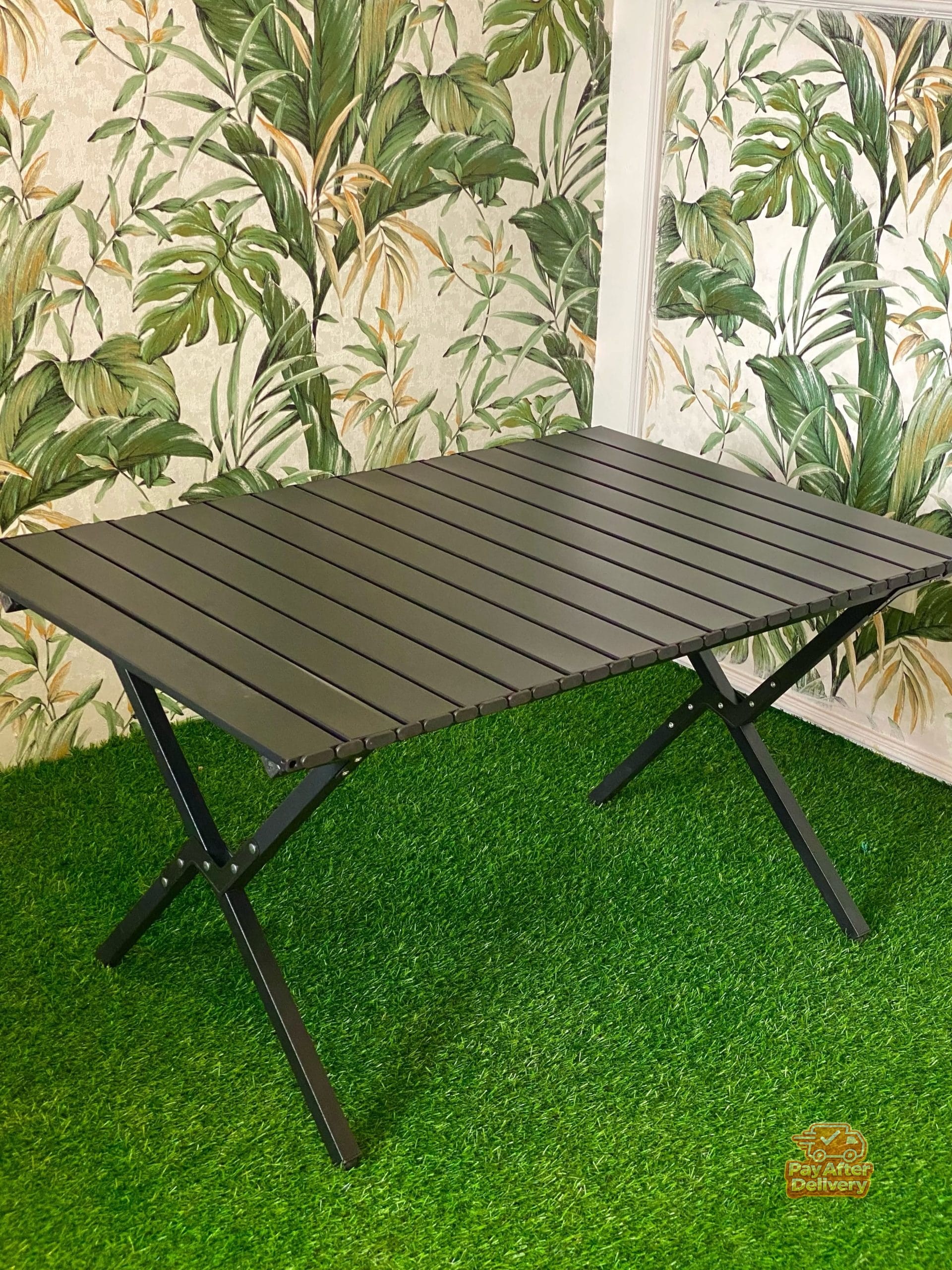 762867102_17925106995396874_1990896879668548560_n 95x57cm Foldable Aluminium Table – Large Portable Camping, Picnic, Outdoor Dining & BBQ Table with Folding Legs - Image 1