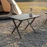 Foldable Aluminium Outdoor Table 60x60cm – Portable Camping & Picnic Table for Travel, Beach Trips, Fishing & Outdoor Dining - Image 2