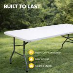 6FT Folding Table Nairobi Kenya – Portable Heavy Duty Plastic Table for Weddings, Parties, Events, Catering & Camping - Image 5