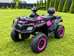 12V Rechargeable Kids Ride-On Quad Bike – Electric ATV with Remote Control, 4-Wheel Suspension, LED Headlights and Music
