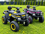 Remote Control Kids Electric Quad Bike 12V – Rechargeable Battery Powered Ride-On ATV Toy with Suspension, LED Lights and Music - Image 3