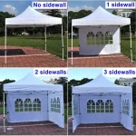 3x3m Gazebo Canopy Tent with Sidewalls & Windows | Outdoor Party, Wedding & Event Tent Kenya - Image 6