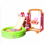 Kids Indoor Slide, Swing and Ball Pool Set – High Quality Plastic Baby Playground for Home, Daycare & Playroom - Image 3