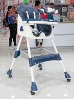 Baby Feeding Chair – Adjustable High Chair for Babies & Toddlers with Comfortable Seat and Feeding Tray - Image 3