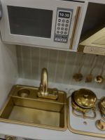 Wooden Kids Kitchen Set Kenya | Toy Kitchen Play Set with Fridge, Stove, Sink, Oven & Microwave - Image 9