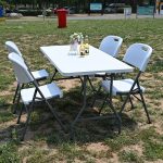 Plastic Outdoor Table and Chairs Set Kenya – 4 Chairs + Table or 6 Chairs + Table – Garden, Patio, Home, Restaurant & Event Furniture - Image 3