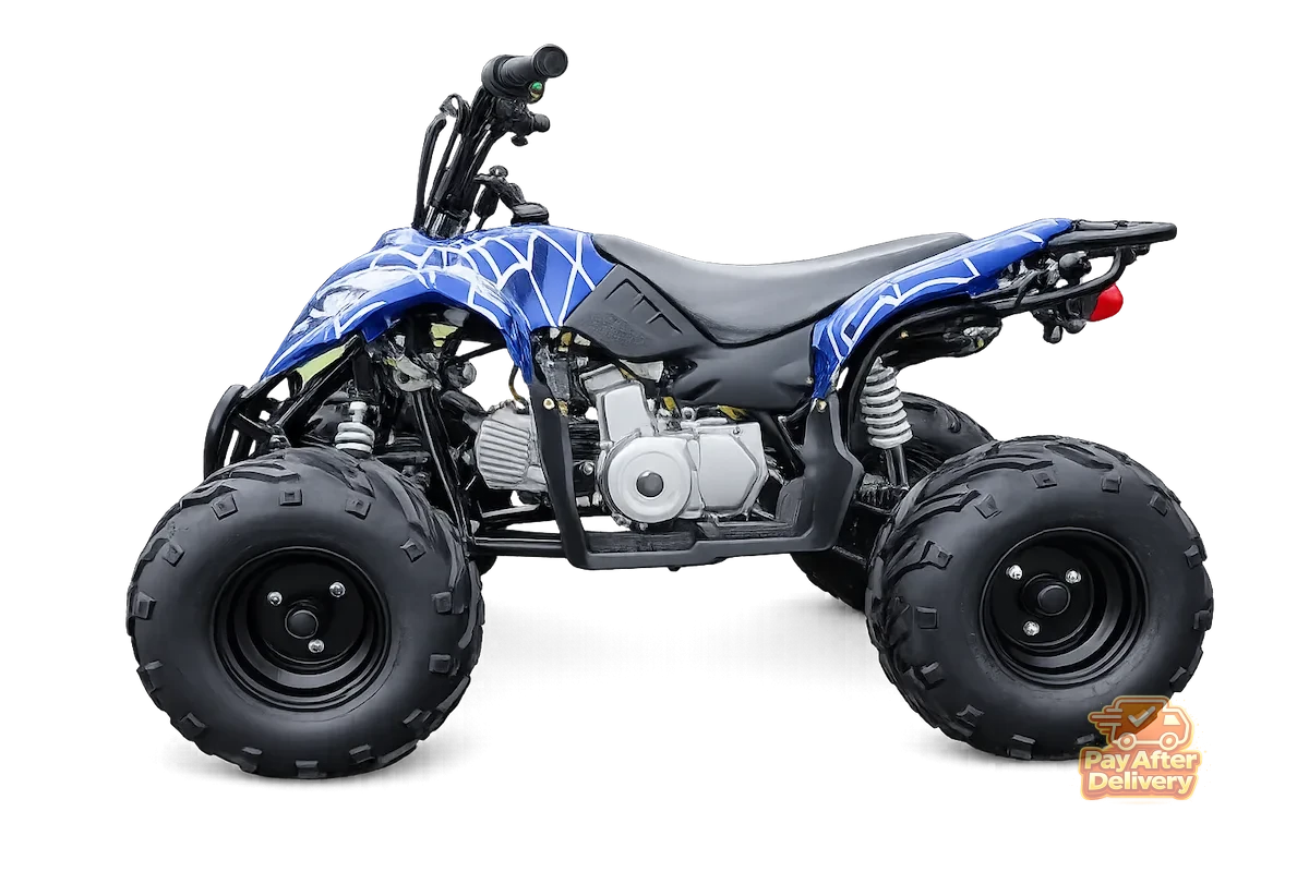 Blue quad bike for kids