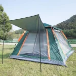 Spacious Cabin Camping Tent for 3–8 People – Large Family Outdoor Tent with High Headroom, Vertical Walls & Comfortable Interior (Copy) - Image 3
