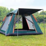 Large Family Cabin Camping Tent 3–8 Person – Spacious Outdoor Tent with High Headroom, Vertical Walls & Comfortable Interior | Kenya